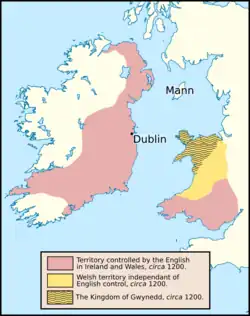 Map of Britain and Ireland
