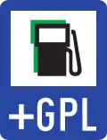 Filling station with GPL