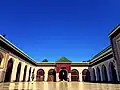 The courtyard of the mosque