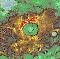 Topography of Raditladi