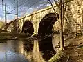 Railroad Bridge over Green Ribbon Trail near Gwynedd Valley station