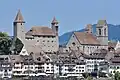 Schloss Rapperswil and Stadtpfarrkirche (St. John's church)