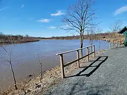 View of the Raritan River from the Edison Boat Basin