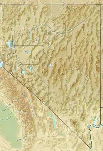 Selenite Range is located in Nevada
