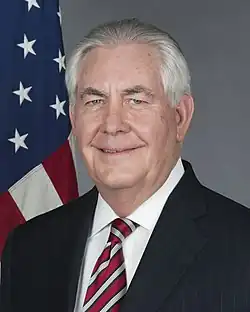 Rex Tillerson, Secretary of State