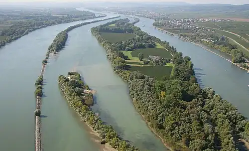 Rhine at Eltville and Bingen