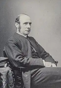 Photograph of Richard Appleton, seated