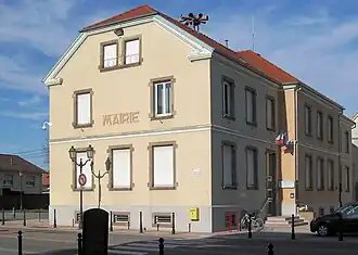 The town hall in Richwiller