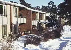 Residential area Riksrådsvägen