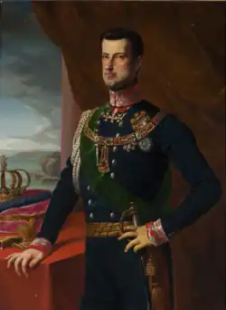 Charles Albert of Sardinia, father of Victor Emmanuel II