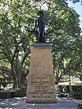 Robert Burns Memorial in Centenary Place, Brisbane