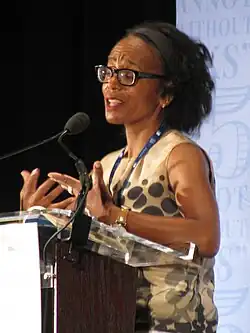Givhan speaks at the 2015 National Book Festival
