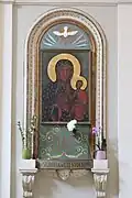 Our Lady of Częstochowa depicted in the archbasilica.