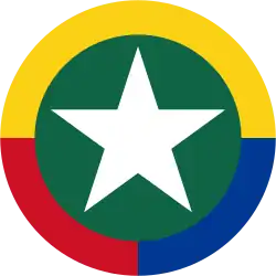 Roundel of the National Police of Colombia