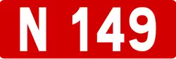 National road 149 shield