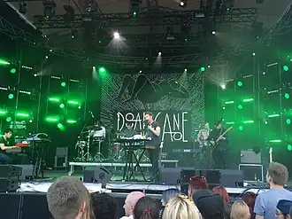Royal Canoe performing at Atlas Weekend 2017