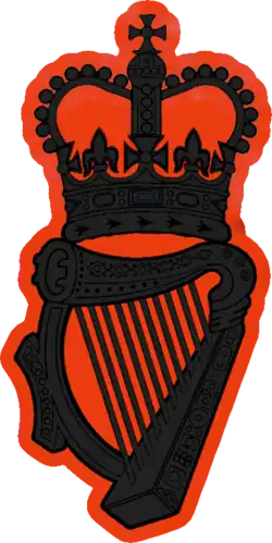 Cap Badge of the RUC from 1970 onwards.