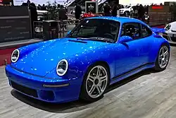 Ruf CTR Anniversary at the Geneva International Motor Show, 2019 (front view)