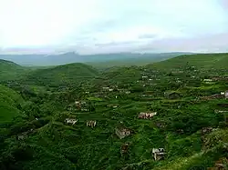 Ruins of Minkend during Armenian occupation 1993