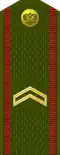 Малодшы сяржант Malodšy siaržant (Belarusian Ground Forces)[4]