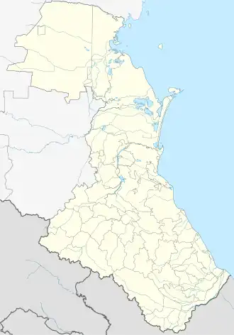 Makhachkala is located in Republic of Dagestan