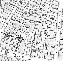 Trump Street on a 1916 Ordnance Survey map[13]