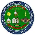 Official seal of Rutherfordton, North Carolina