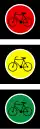 S-1a "traffic light with signals for cyclists"