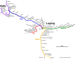 S-Bahn network 2009–2011