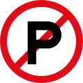 Parking prohibited