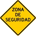 P-9-3 Pedestrian safety zone