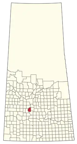 Location of the RM of Rudy No. 284 in Saskatchewan