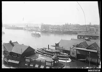Karingal at Circular Quay, early 20th century