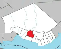 Location within Bonaventure RCM