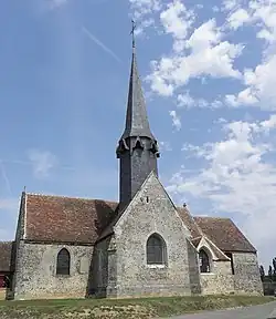 The church in Saint-Christophe-sur-Avre