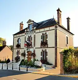 The town hall in Saint-Hilaire-les-Andrésis