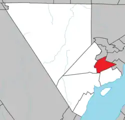 Location within Charlevoix RCM
