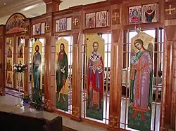 Saint Anne's church interior in 2013 after remodeling