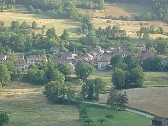 A general view of Saint-Guillaume