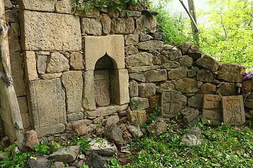 Saint Archangels church in Horbetegh