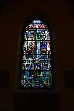 Stained glass window
