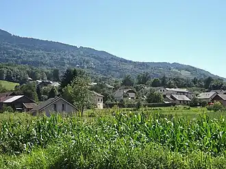 A general view of Sainte-Hélène-sur-Isère