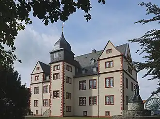 Schloss Salder. Originally built in 1608, remodeled and expanded by Korb (1695-1713)
