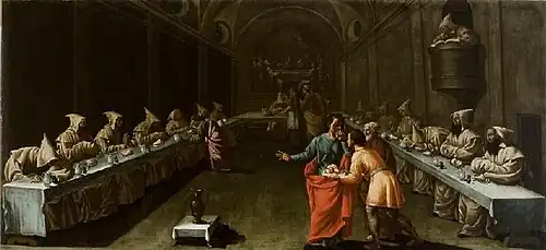 Saint Hugh in the Refectory