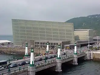 Kursaal Palace in San Sebastián (Spain)