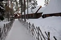 Santa Claus Village at Rovaniemi, Finlnd
