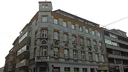 Commercial building "Đenetić", Sarajevo, by Josip Vancaš (1898)