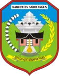 Coat of arms of Sarolangun Regency