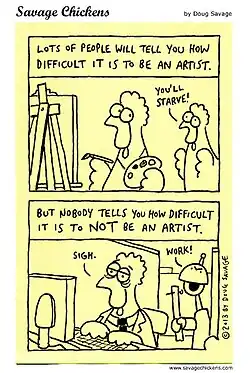 A Savage Chickens comic from 2013