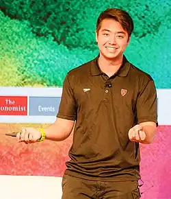 Schuyler Bailar, men's swimmer for Harvard from 2015 to 2019